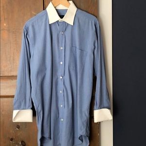 Robert Talbott Men’s French Cuff Dress shirt